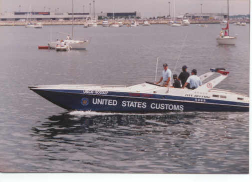 U.S. Customs Patrol Boat